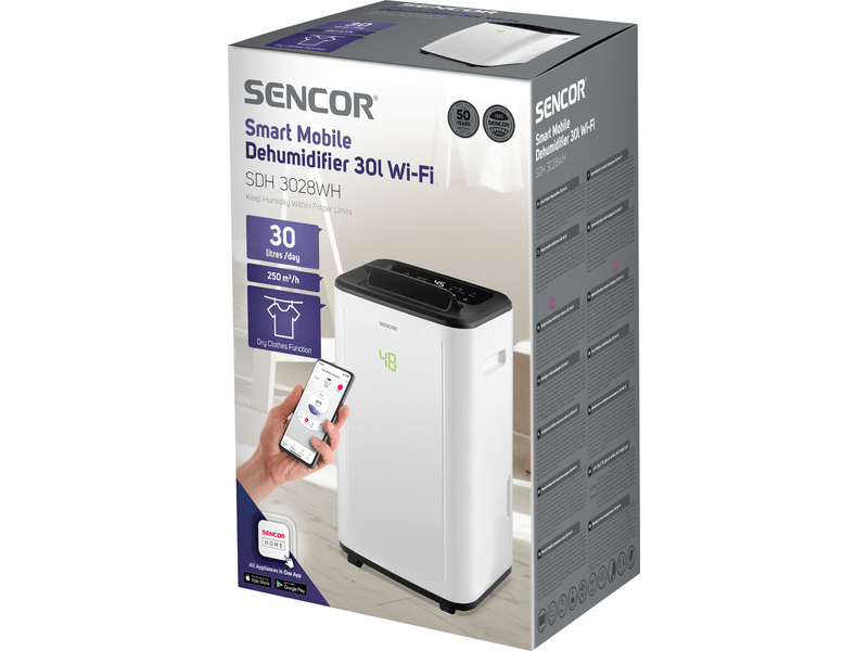 Sencor SDH 3028WH Intelligens mobil párátlanító