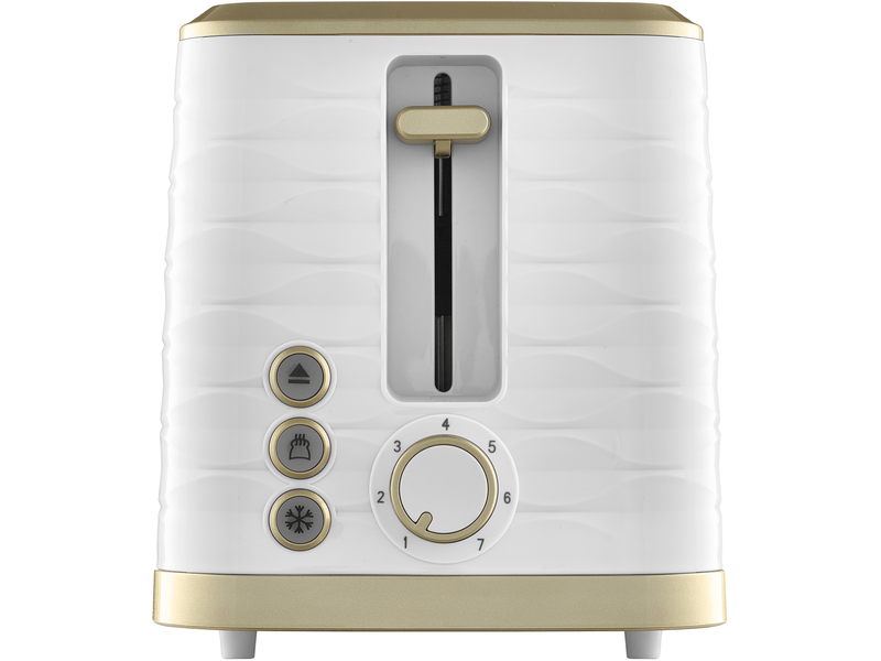 Kenyérpirító, 930W, fehér