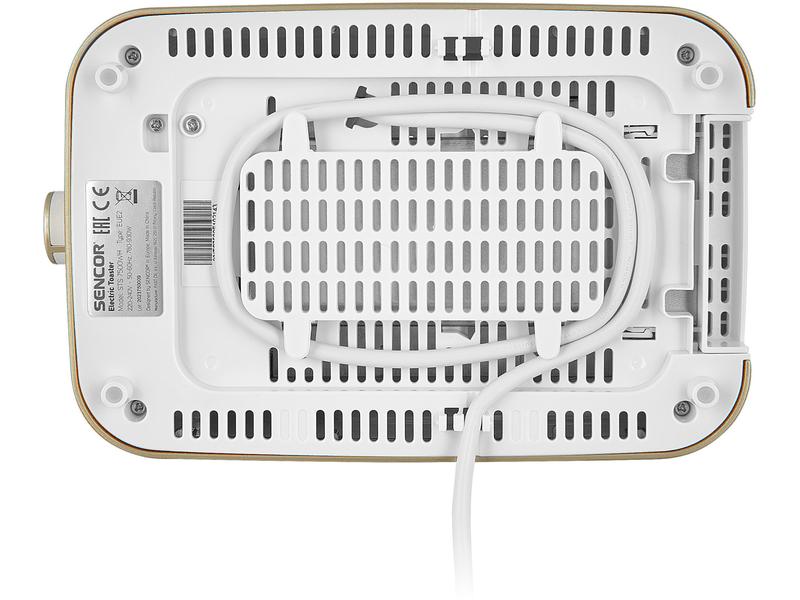 Kenyérpirító, 930W, fehér