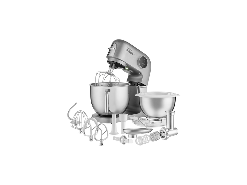 Konyhai robotgép, 1500W, 4.5L, szürke