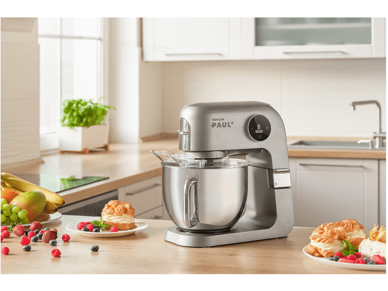 Konyhai robotgép, 1500W, 4.5L, szürke