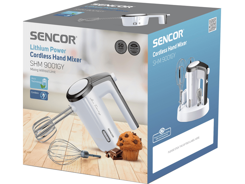 Sencor SHM 9001GY bežični ručni mikser