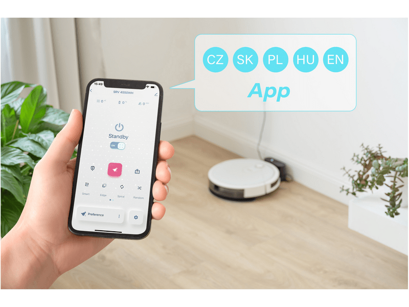 Sencor 4550WH Robotporszívó