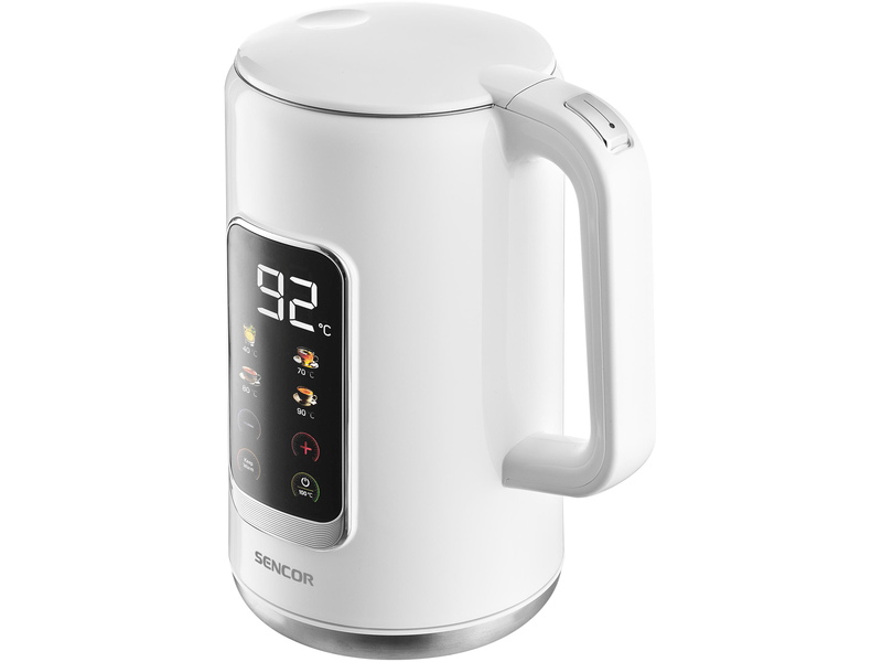 Vízforraló, 2200W, 1.7L, fehér