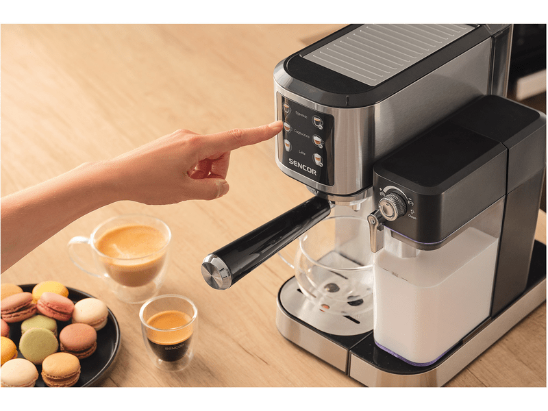 Sencor SES 4910SS Félautomata kávéfőző