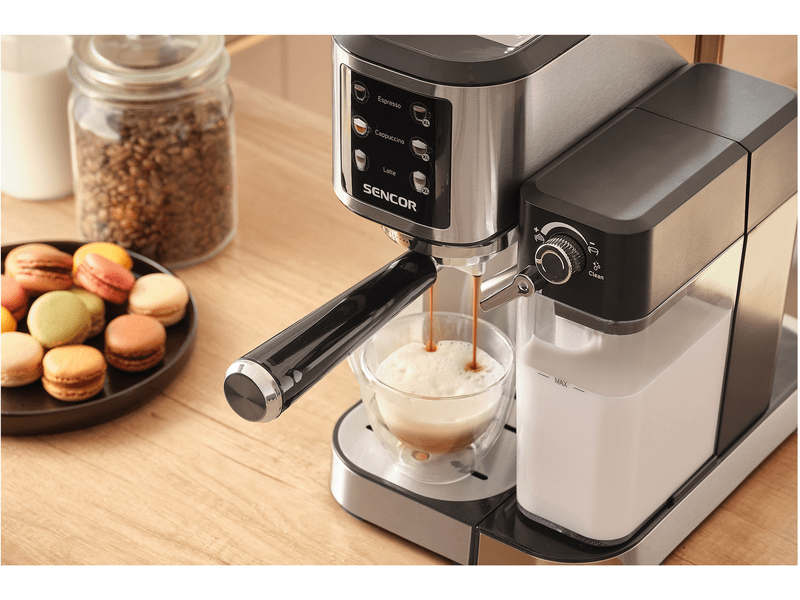 Sencor SES 4910SS Félautomata kávéfőző