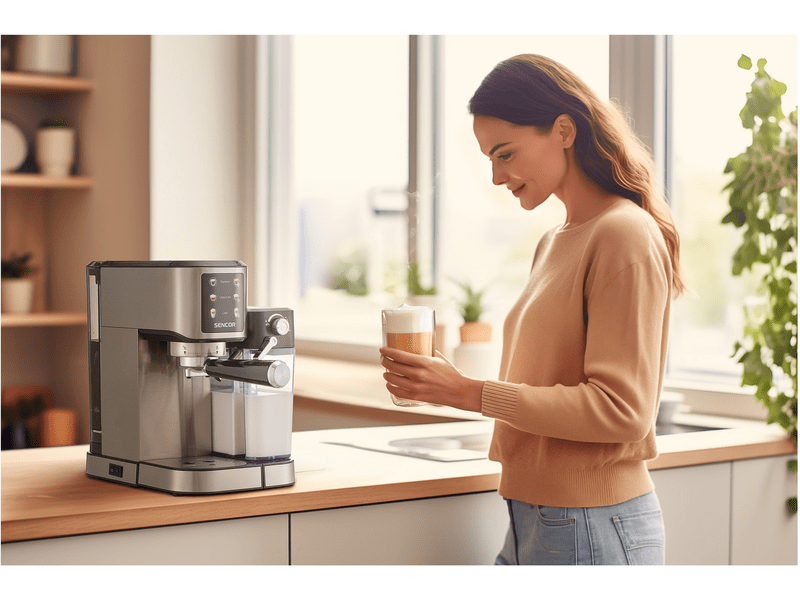 Sencor SES 4910SS Félautomata kávéfőző
