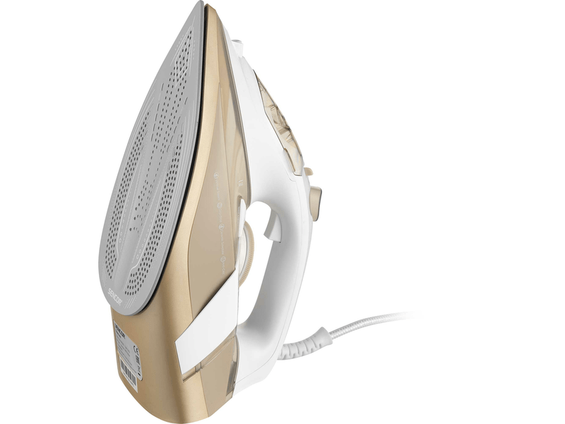 Gőzölős vasaló, 3200W, fehér/arany