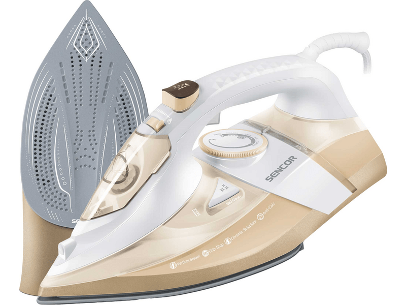 Sencor SSI 8310GD Gőzölős vasaló, fehér-arany