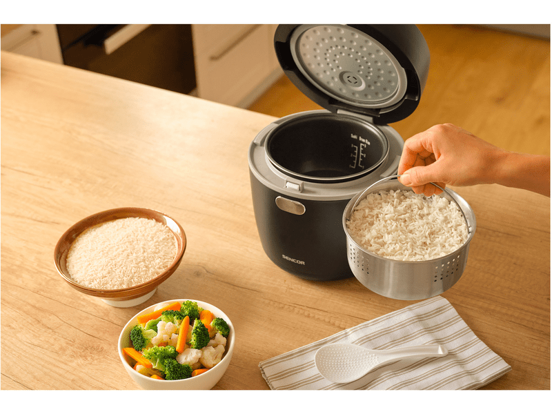 Sencor SRM 0671BK Low Carb kuhalo za rižu, crno