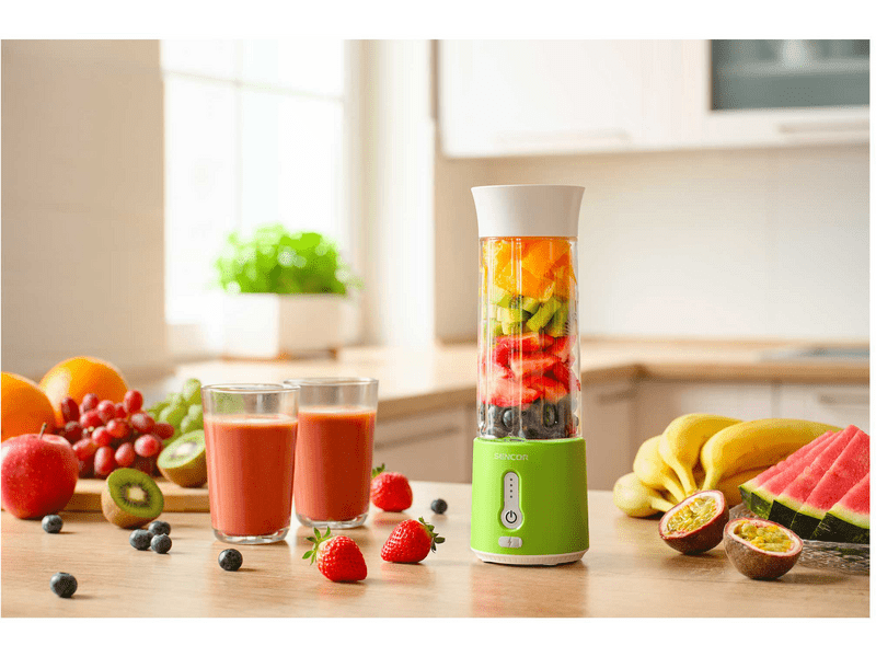 Sencor SBL 131GR Hordozható mixer, zöld