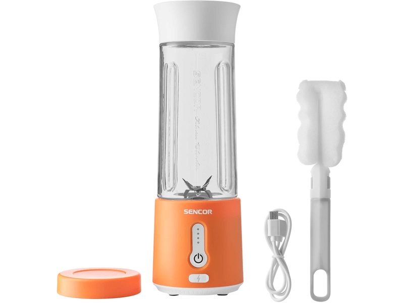 Smoothie mixer, 150W, 0.5L, narancs