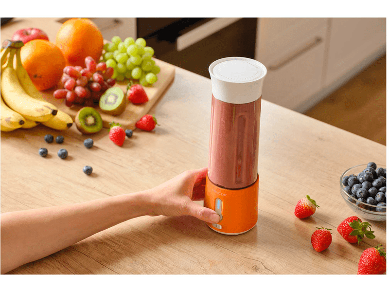 Smoothie mixer, 150W, 0.5L, narancs