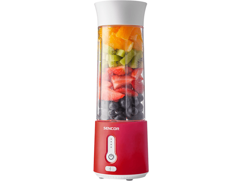 Smoothie mixer, 150W, 0.5L, piros