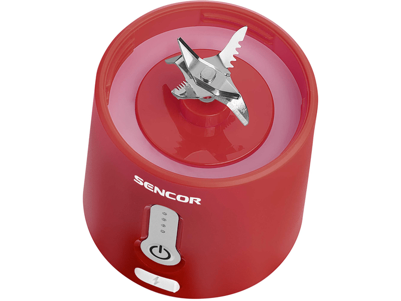 Smoothie mixer, 150W, 0.5L, piros