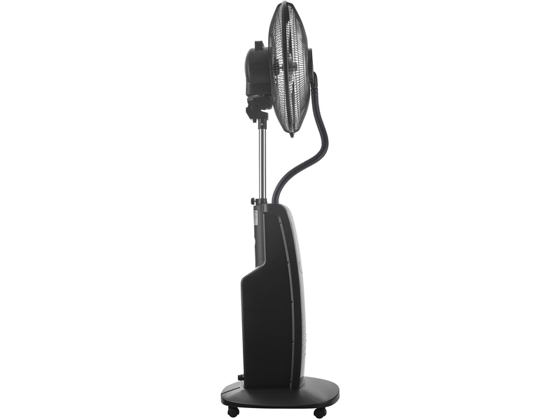 Vízpermetes állóventilátor, 90W, fekete