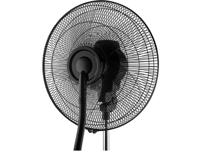 Vízpermetes állóventilátor, 90W, fekete