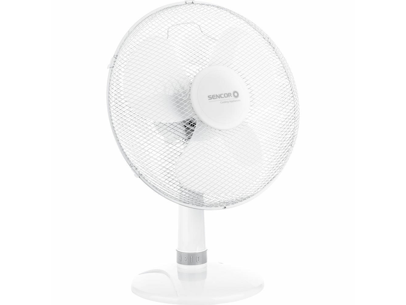 Asztali ventilátor, fehér