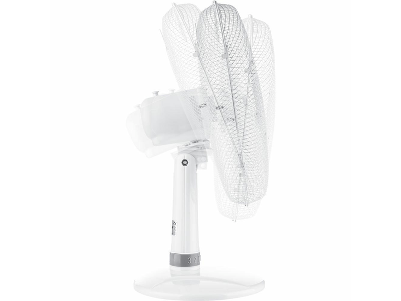 Asztali ventilátor, fehér