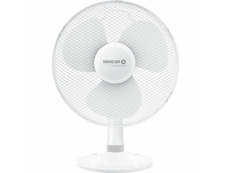 Asztali ventilátor, fehér