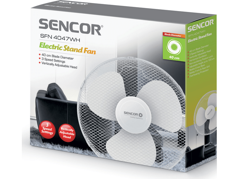 Sencor SFN 4047WH-EUE3 Álló ventilátor