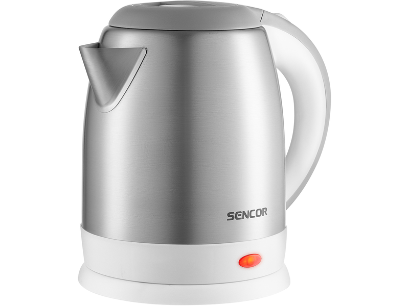 Vízforraló, 2000W, 1.2L, fehér/inox