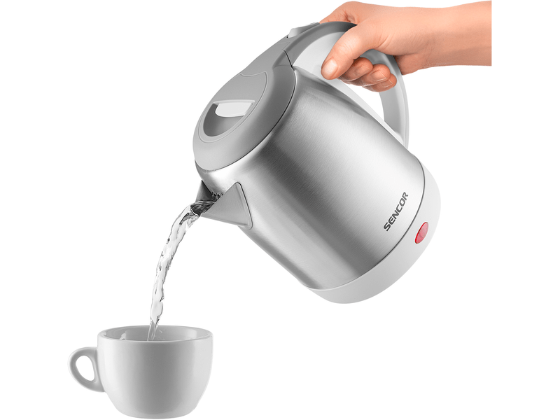 Vízforraló, 2000W, 1.2L, fehér/inox