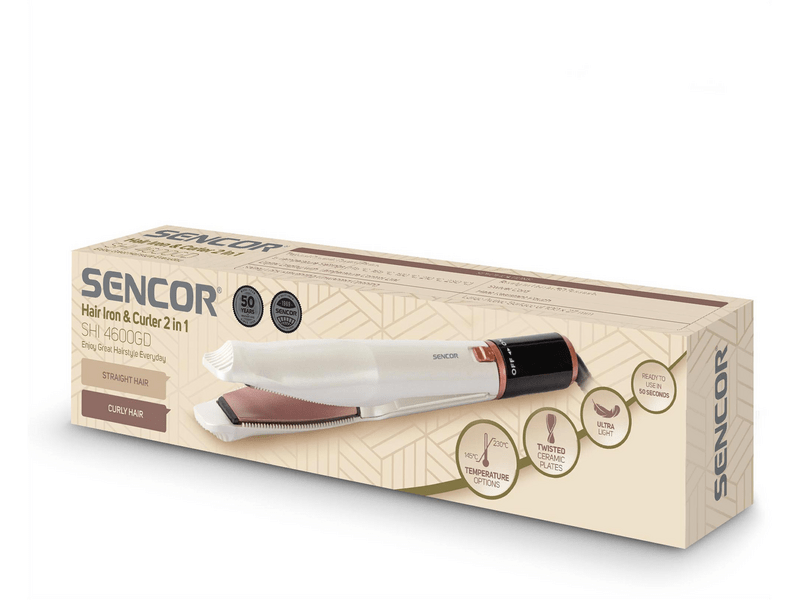 Sencor SHI 4600GD Pegla i uvijač za kosu