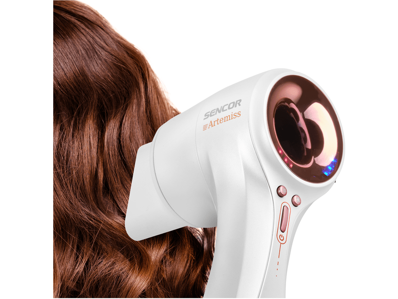Hajszárító, 900W, fehér/rosegold