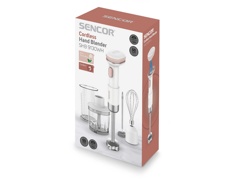 Sencor SHB 9130WH Akkumulátoros botmixer