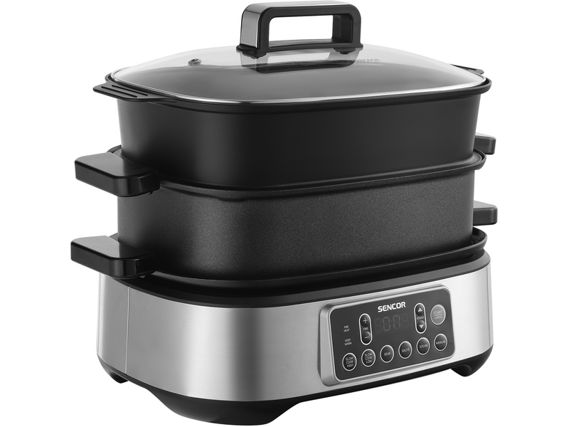 Sencor SPR 6300BK Multifunkciós lassú főző és grill