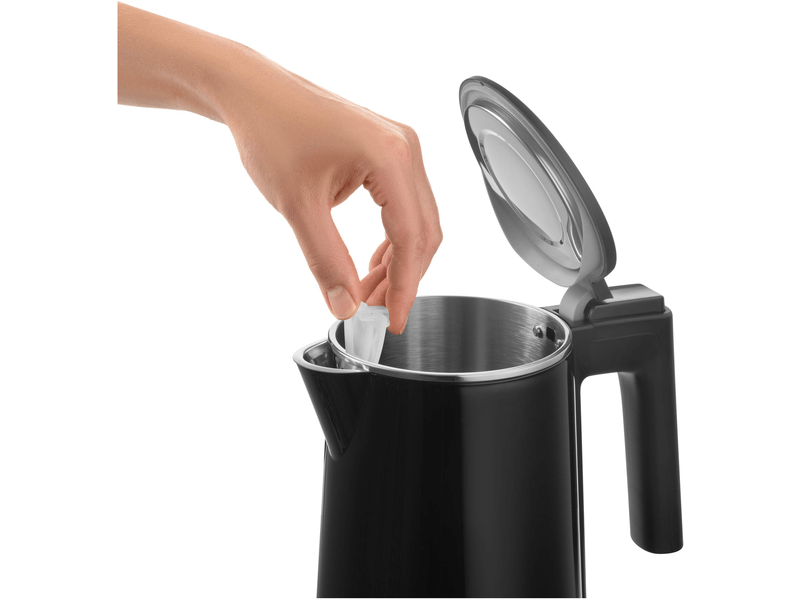 Vízforraló, 1500W, 1L, fekete