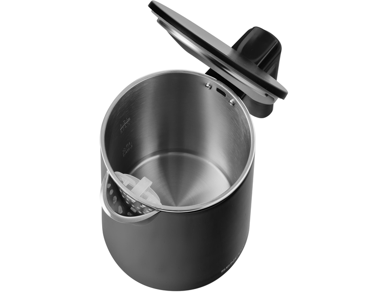 Vízforraló, 1500W, 1L, fekete