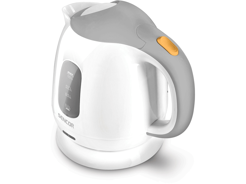 Vízforraló, 1100W, 1L, fehér/szürke