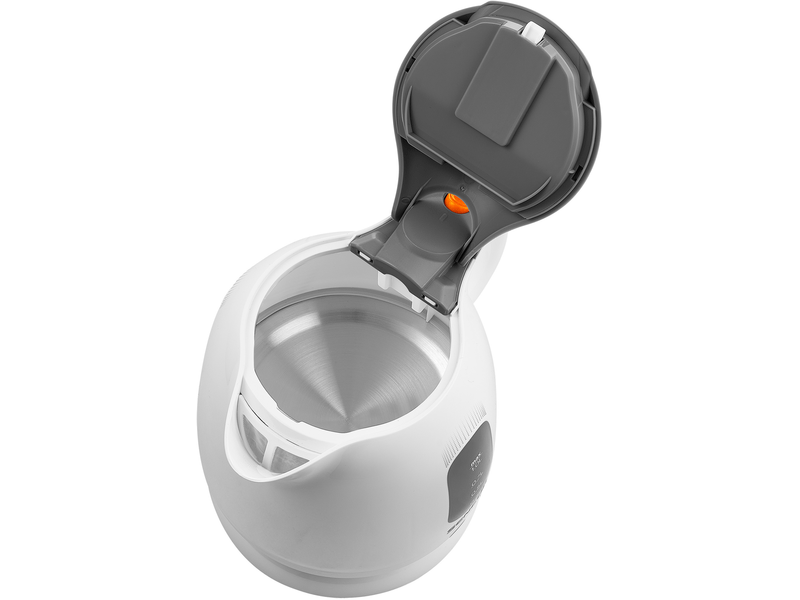 Vízforraló, 1100W, 1L, fehér/szürke