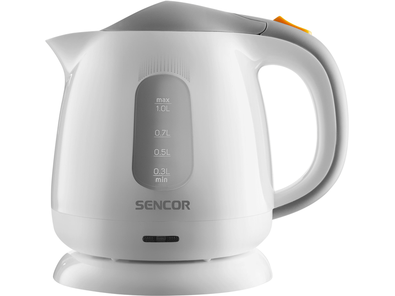 Vízforraló, 1100W, 1L, fehér/szürke