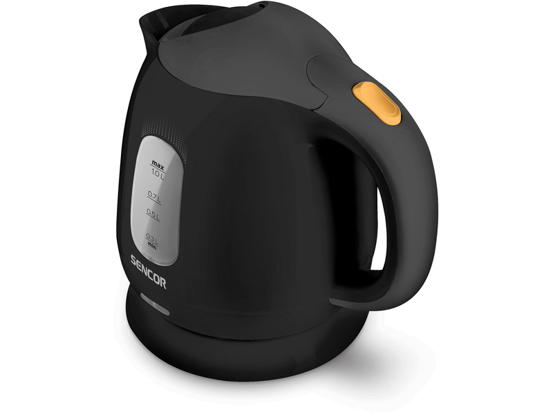Vízforraló, 1100W, 1L, fekete/szürke