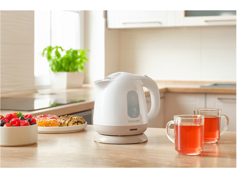 Vízforraló, 1100W, 1L, fehér/bézs