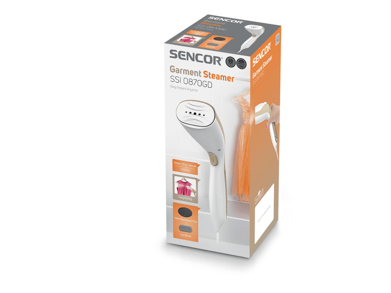 Sencor SSI 0870GD ručno parno glačalo, bijelo-bakrena