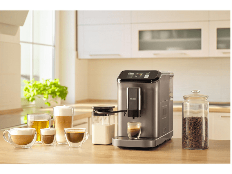 Sencor SES 8500BK Smart Automata kávéfőző, fekete