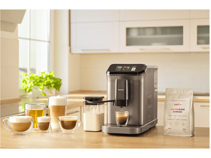 Sencor SES 8500BK Smart Automata kávéfőző, fekete