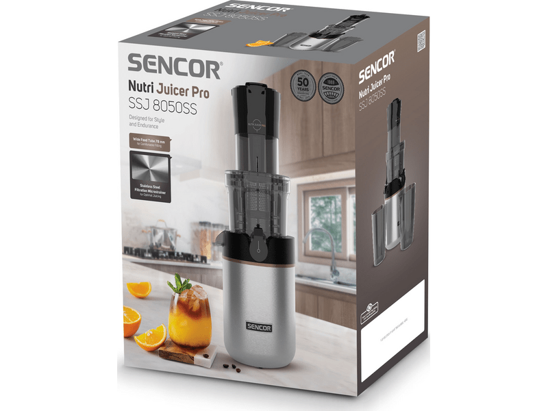 Sencor SSJ 8050SS Gyümölcscentrifuga