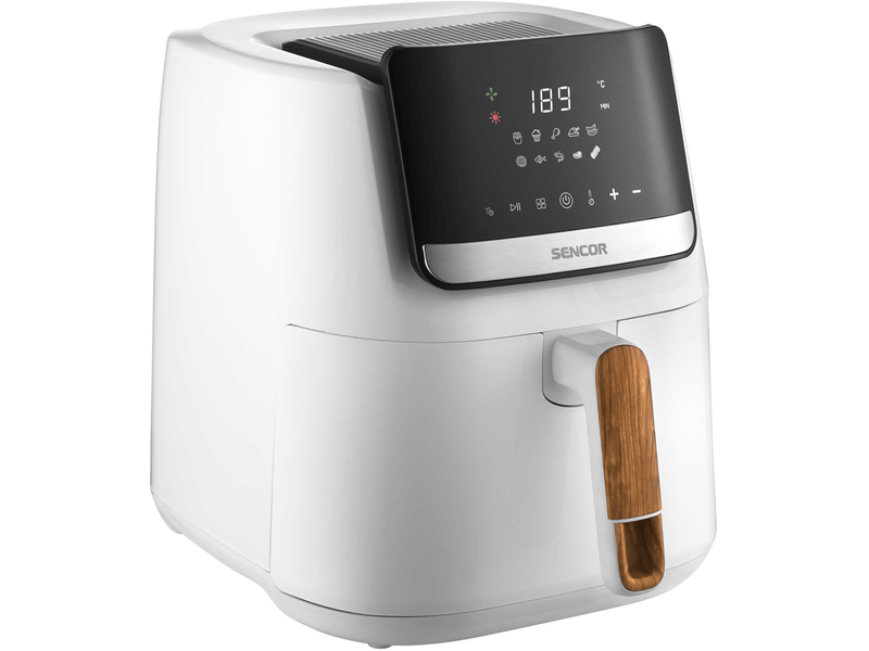 Airfryer, 1600W, 6.5L, fehér