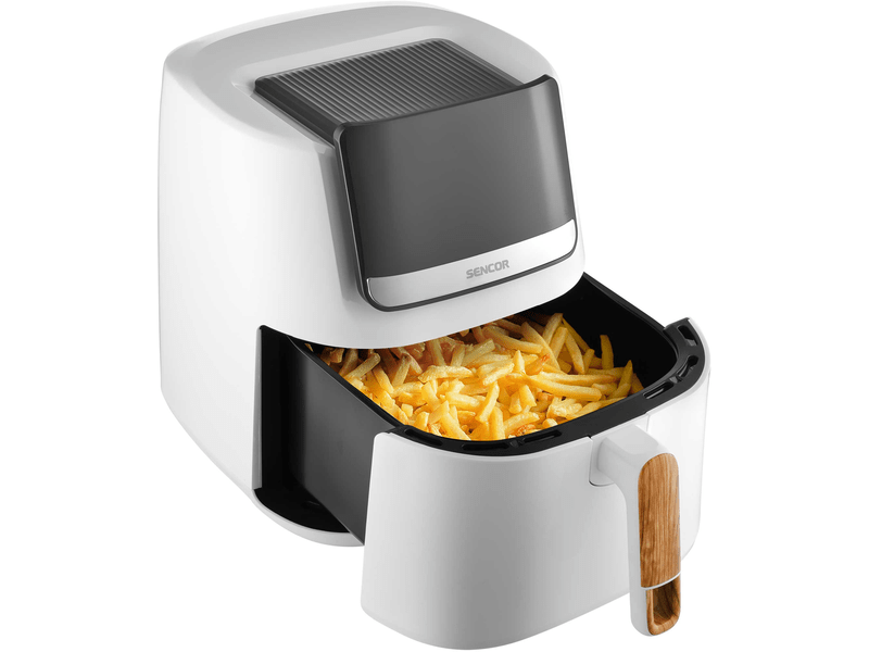 Airfryer, 1600W, 6.5L, fehér