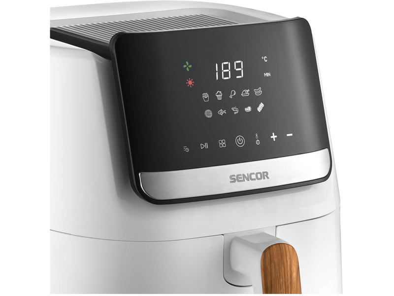 Airfryer, 1600W, 6.5L, fehér