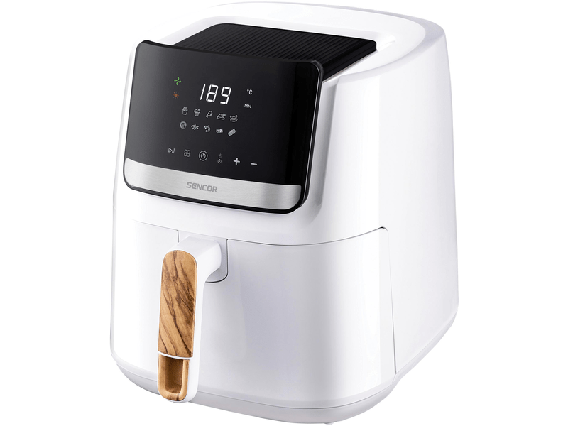 Airfryer, 1600W, 6.5L, fehér