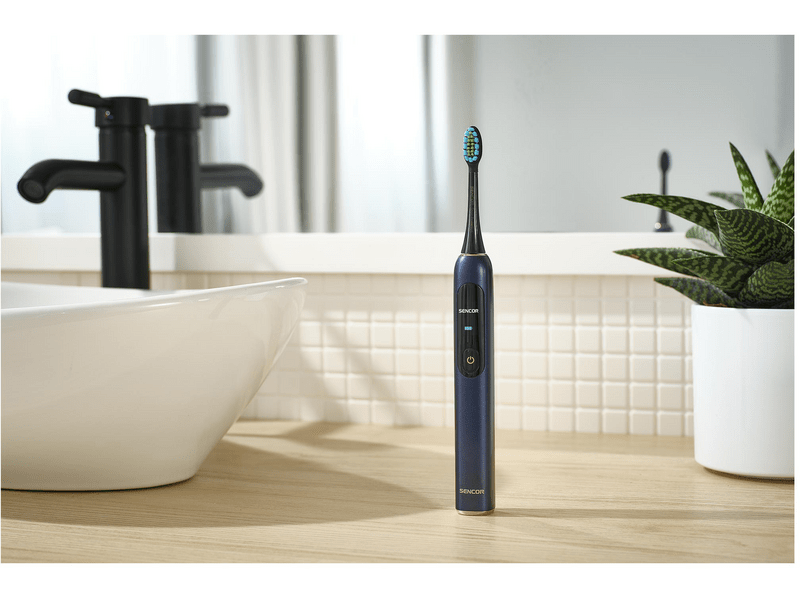 Sencor SOC 5011GD Intelligens szónikus fogkefe, kék