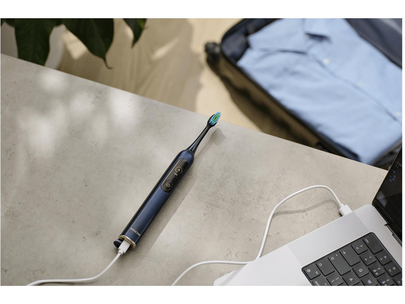 Sencor SOC 5011GD Intelligens szónikus fogkefe, kék