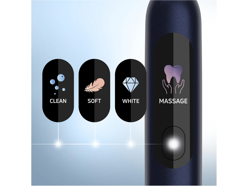 Sencor SOC 5011GD Intelligens szónikus fogkefe, kék