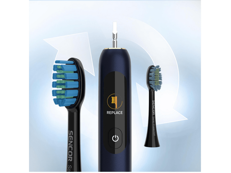 Sencor SOC 5011GD Intelligens szónikus fogkefe, kék
